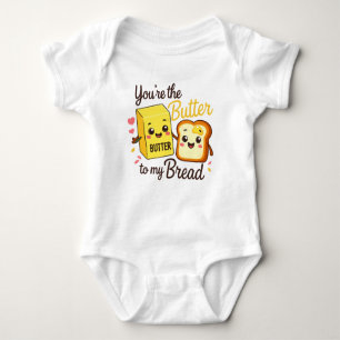 My Little Butter & Bread Baby Grow Baby Bodysuit