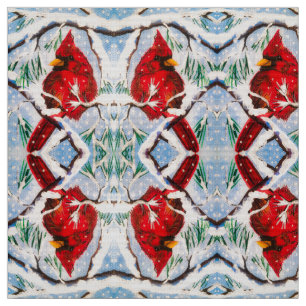 My Little Cardinal Fabric
