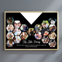 My Little Family Portrait Photo Collage Interior