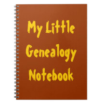 My Little Genealogy Notebook