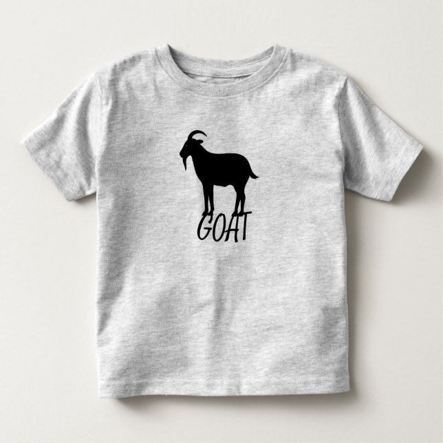 My Little Goat "Greatest of all time" Toddler T-Shirt (Front)