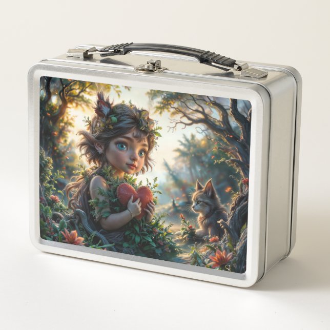 My little hearth - Metal Lunchbox (Front)