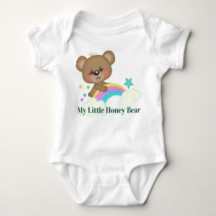 My Little Honey Bear Baby Bodysuit