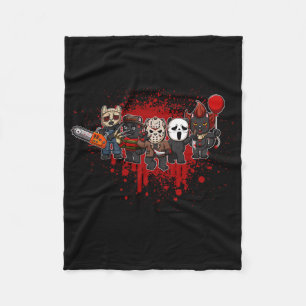 My Little Horror Crew - Halloween Black Cat  Fleece Blanket