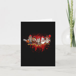My Little Horror Crew - Halloween Chicken Card