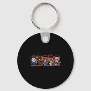 My Little Horror Crew - Halloween Horror Movies Ra Key Ring