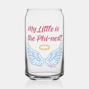My Little is the Phi-nest! for Pi Beta Phi Can Glass