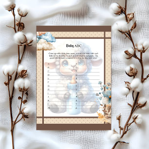 My Little Lamb_ Baby ABC Race Game Custom Letterhead