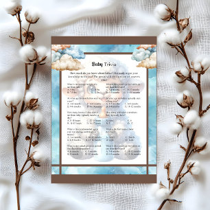 My Little Lamb_  Baby Trivia game Custom Letterhead