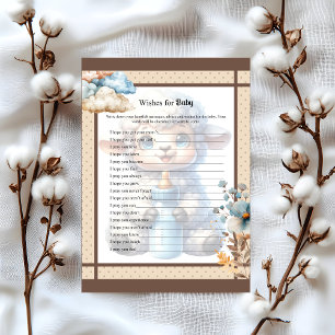 My Little Lamb_ Baby Wishes Activity Custom Letterhead