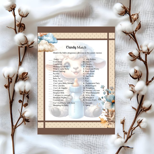 My Little Lamb_ Candy Match Custom Letterhead (Creator Uploaded)