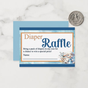 My Little Lamb _Diaper Raffle Card