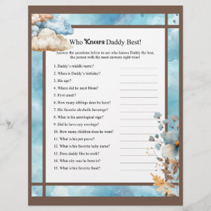 My Little Lamb_  Knows Daddy Best Game Custom Letterhead