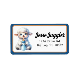 My Little Lamb Label