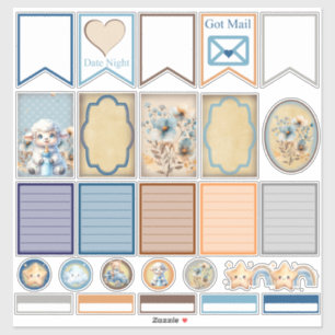 My Little Lamb Planner Stickers