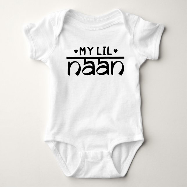 My Little (LIL) Naan Baby Bodysuit (Front)