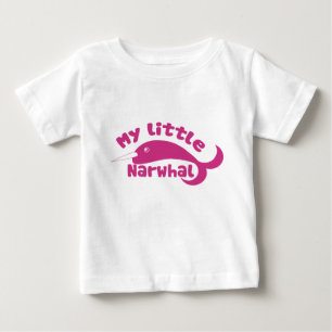 My little Narwhal Baby T-Shirt