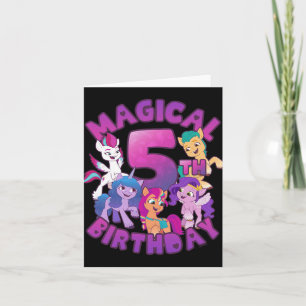 My Little Ny A New Generation 5th Birthday Group S Card