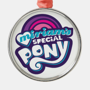 My Little Prepotente Metal Tree Decoration