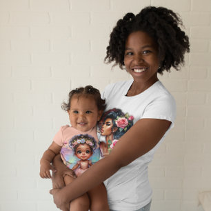 My Little Princes Fairy Wings Baby Bodysuit