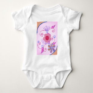 My Little Princess: Baby Pink Vector Inspirational Bodysuit