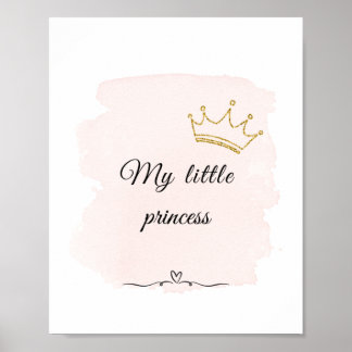 My little princess poster