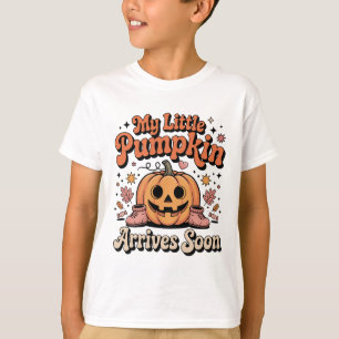 My Little Pumpkin Arrives Soon Pregnant Halloween T-Shirt