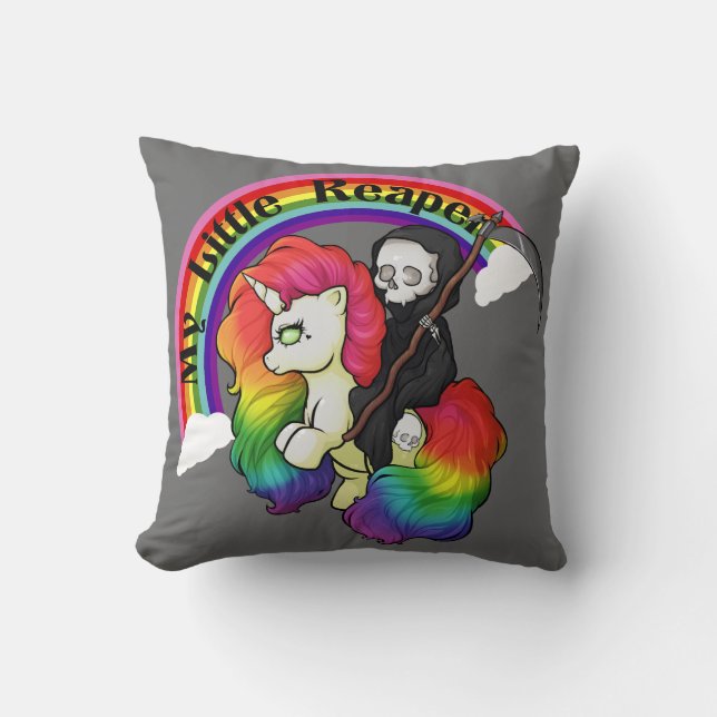 My Little Reaper Cushion (Front)