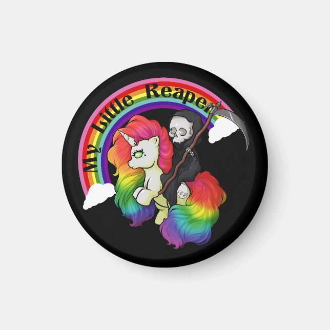 My Little Reaper Magnet (Front)