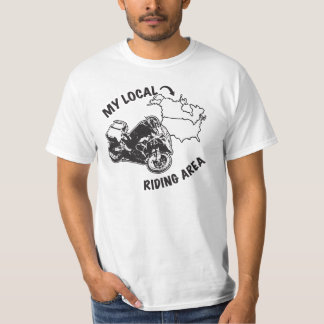 My Local ADV Riding Area - I've Been Everywhere T-Shirt