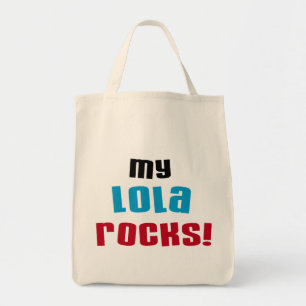 My Lola Rocks T-shirts and Gifts Tote Bag