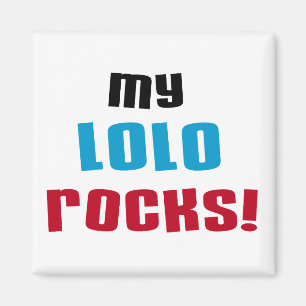 My Lolo Rocks T-shirts and Gifts Magnet
