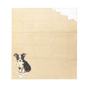 My Long Coat Chihuahua Ate My Homework Notepad