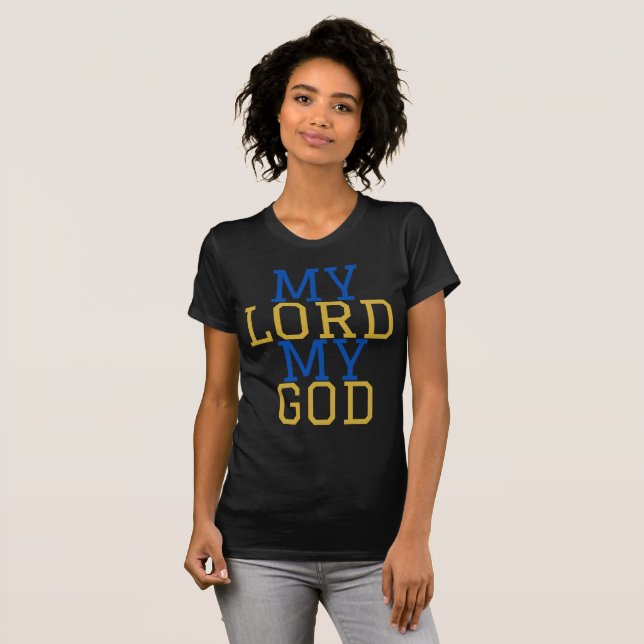 My Lord My God Biblical Women's T-Shirt (Front Full)