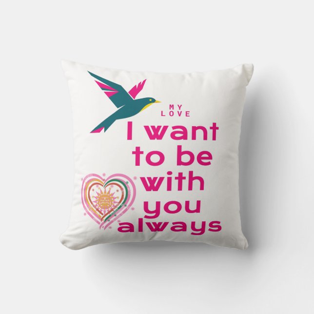 My love cushion (Front)