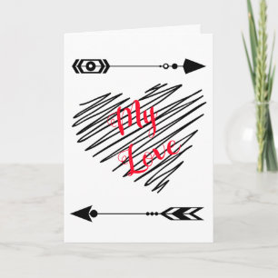 My Love Holiday Card