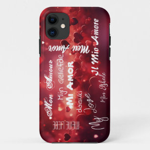 "My Love" in different languages Case-Mate iPhone Case