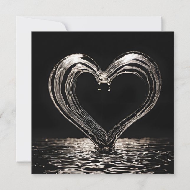 My Love Is Deep Holiday Card (Front)
