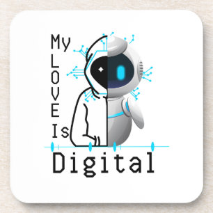My Love is Digital.w Coaster