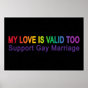 My Love Is Valid Too Poster