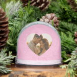 My love Minimal couple custom  Snowglobe<br><div class="desc">My love Minimal couple custom Snow Globes,  you can edit the photo and text by selecting Personalise this template Option.</div>