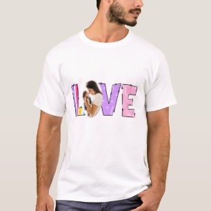 My Love My Family Create Your Own Photo T-Shirt