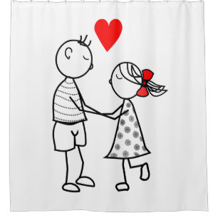 MY LOVE SHOWER CURTAIN