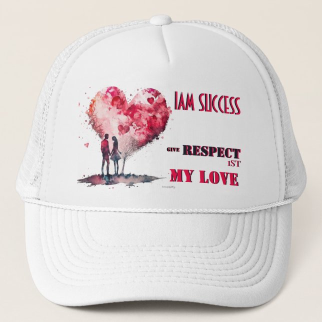 MY LOVE TRUCKER HAT (Front)