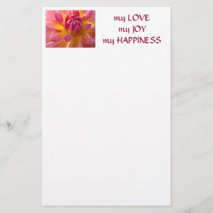 my LOVE Valentine Stationery Gifts HAPPINESS JOY