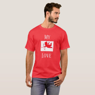 My Love Valentine's Day Men's Holiday Gift T-Shirt