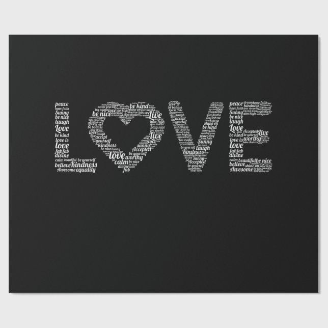 My Love Wrapping Paper (Flat)