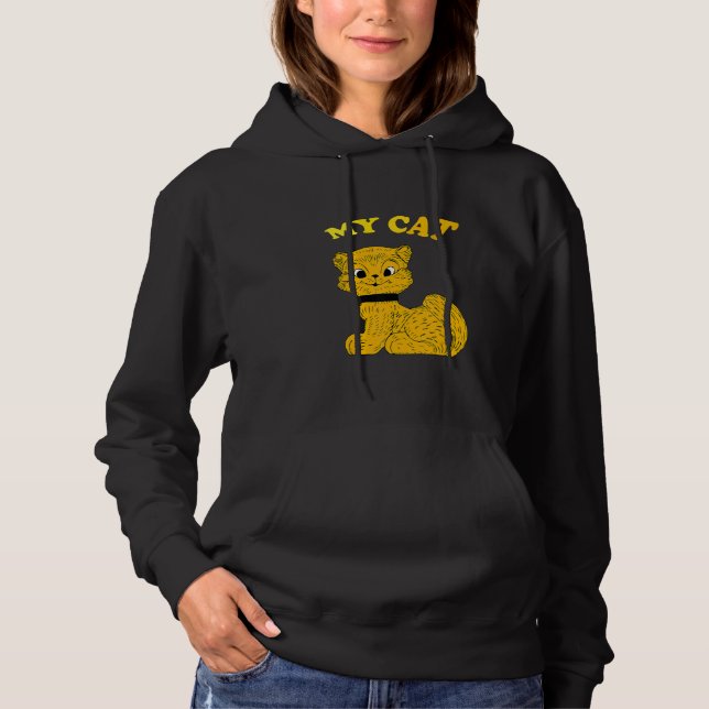 My Lovely Cat Model Hoodie (Front)