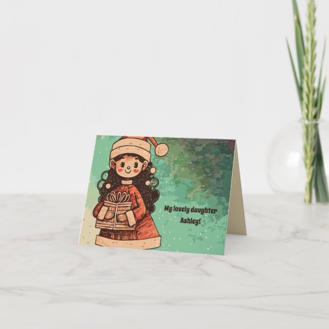 My Lovely Daughter Card (Front)