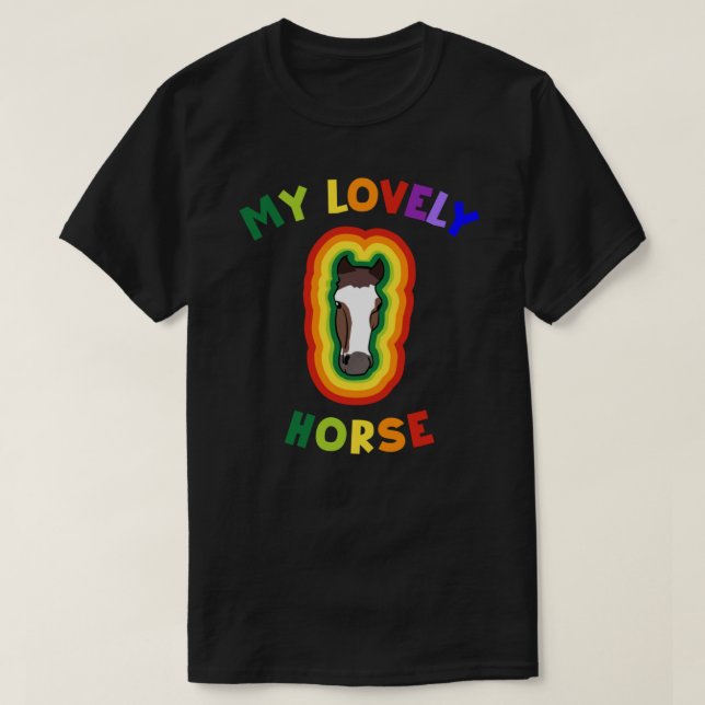 My Lovely Horse Classic T-Shirt (Design Front)
